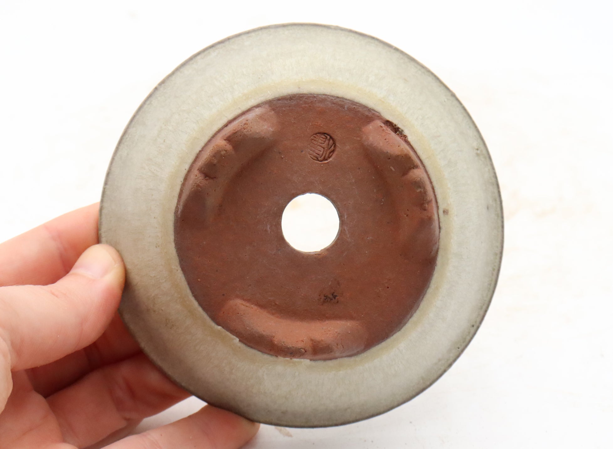 Round Glazed Yozan Bonsai Container