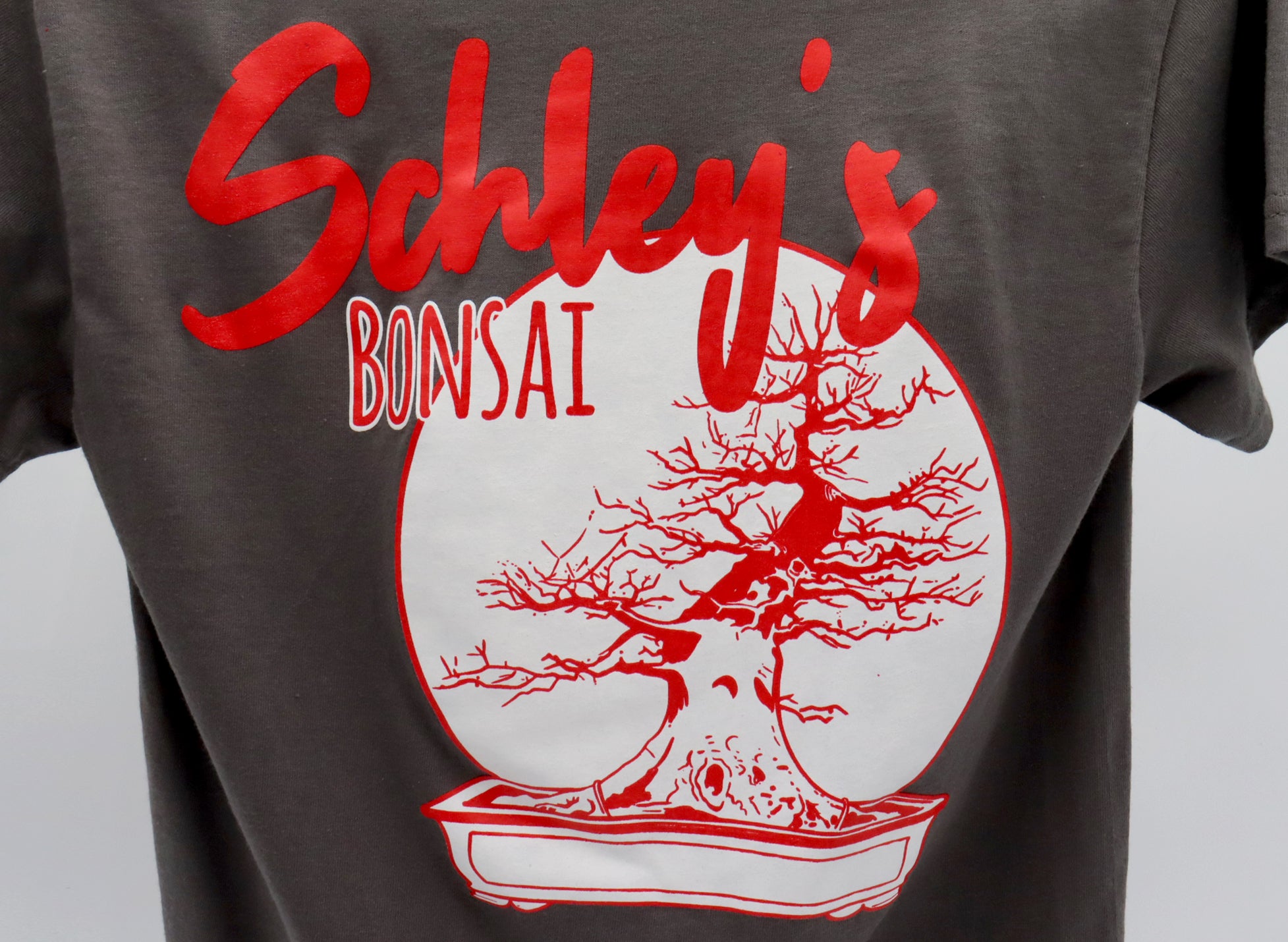 Schley's Bonsai Logo Shirt (Blank Front)
