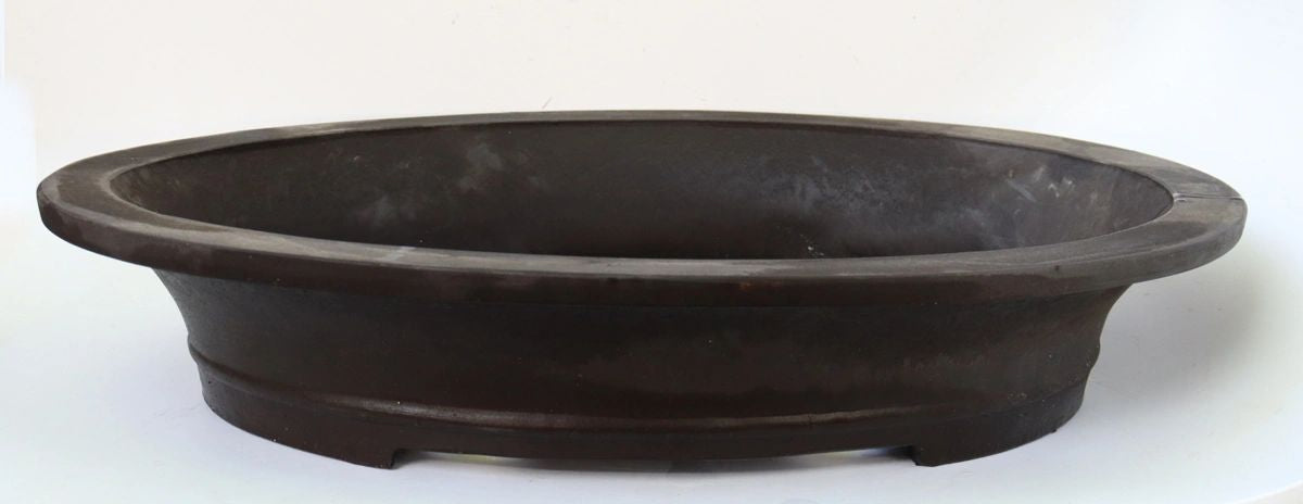Oval Mica Bonsai Pot (Twenty-Three Inches)