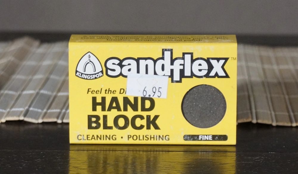 Sandflex Hand Block - Fine, Medium, and Coarse