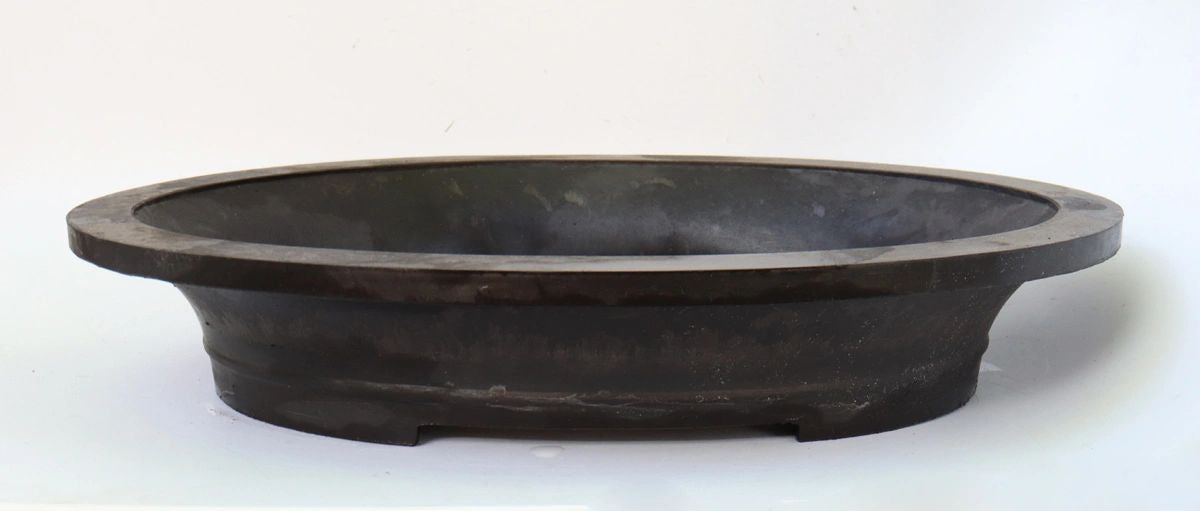 Oval Mica Bonsai Pot (Twenty Inches)